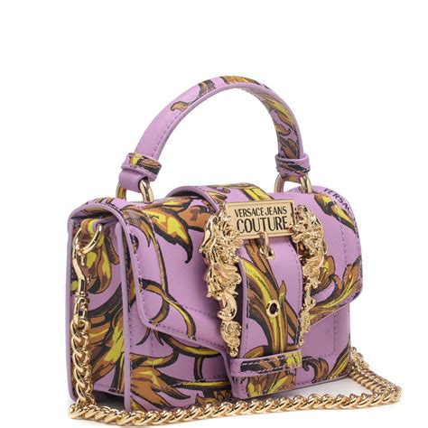 borsa versace pitonata|VERSACE JEANS COUTURE Borsa Donna BEIGE .